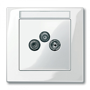 Розетка TV+FM+SAT Schneider Electric Merten MTN296719