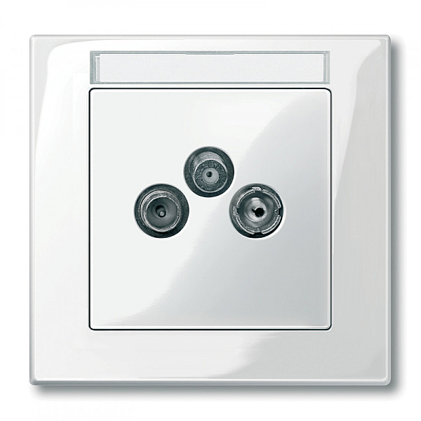 Розетка TV+FM+SAT Schneider Electric Merten MTN296719