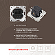 Розетка USB 2.1А+1А Arte Milano 202.46-1.black