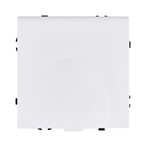 Розетка штепсельная SCHUKO 16A/250 В с крышкой, белый матовый Kollinger Eclipse EC-015WH