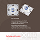 Розетка RJ45 Arte Milano 206.45-1.white