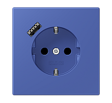 Розетка 2K+З USB Typ A Jung LC1520-18A206