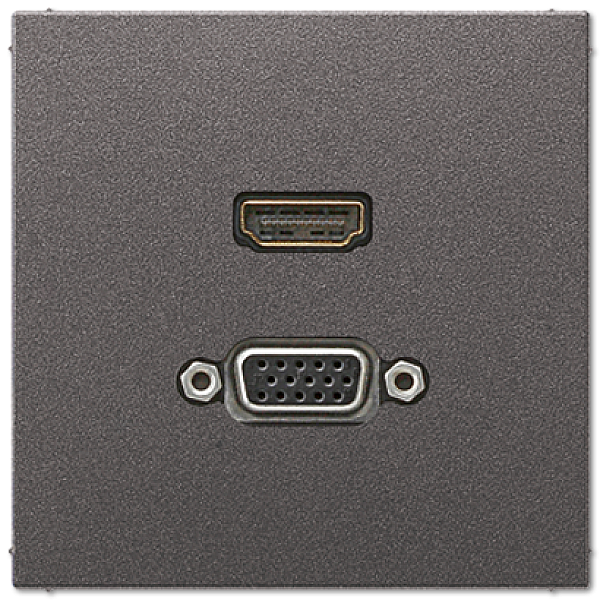 Розетка HDMI/VGA Jung MAAL1173AN