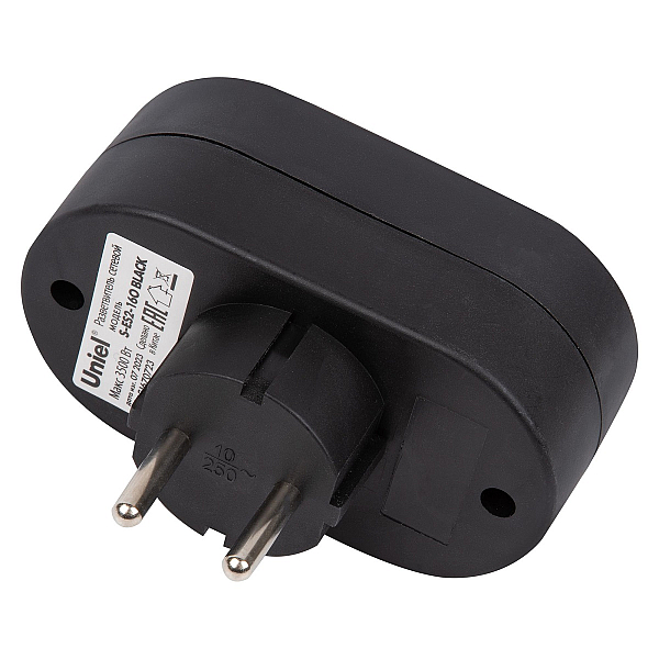 Сетевой разветвитель Uniel S-ES2-16O BLACK UL-00011234