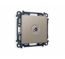 Комплект механизма TV розетки оконечной 50-870 MHz 1dB Ambrella Volt Alfa MA373010