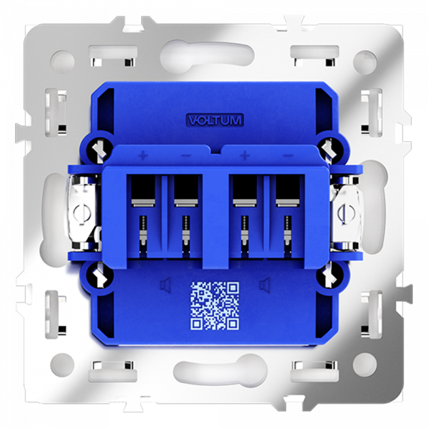 Розетка акустическая Voltum S70 VLS060302