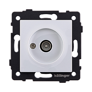 Розетка TV (папа), белый Kollinger REA-007WH для Aspekt, Eleganz, Reflex