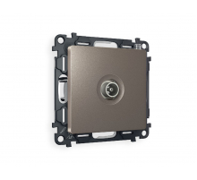 Комплект механизма TV розетки оконечной 50-870 MHz 1dB Ambrella Volt Alfa MA643010