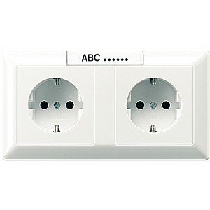 Розетка Schuko Jung AS1522NAWW