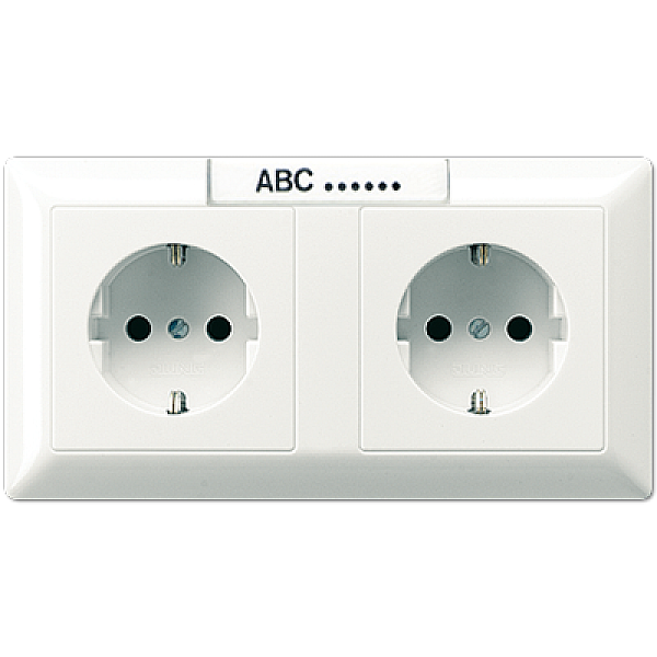 Розетка Schuko Jung AS1522NAWW