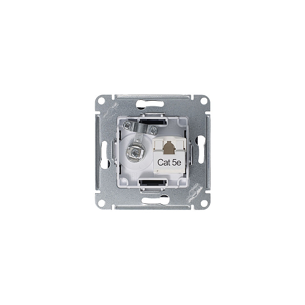 Розетка компьютерная RJ45/TV Systeme Electric AtlasDesign 5e кат UTP грифель ATN000789