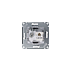 Розетка компьютерная RJ45/TV Systeme Electric AtlasDesign 5e кат UTP грифель ATN000789