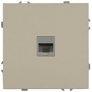 Розетка Эра Galaxy 15-3107-04 информационная RJ45 IP20 шампань Б0070741