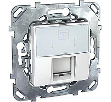Розетка телефонная RJ12 Schneider Electric Unica MGU5.493.18ZD