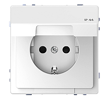 Розетка Schneider Electric Merten D-Life 16A с/з и крышкой MTN2314-6035