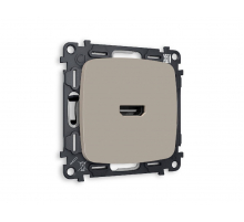 Комплект механизма розетки HDMI 2.0 40V/500MO 2.0GHz 5-18Gbit/s Ambrella Volt Omega MO374010