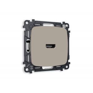 Комплект механизма розетки HDMI 2.0 40V/500MO 2.0GHz 5-18Gbit/s Ambrella Volt Omega MO374010