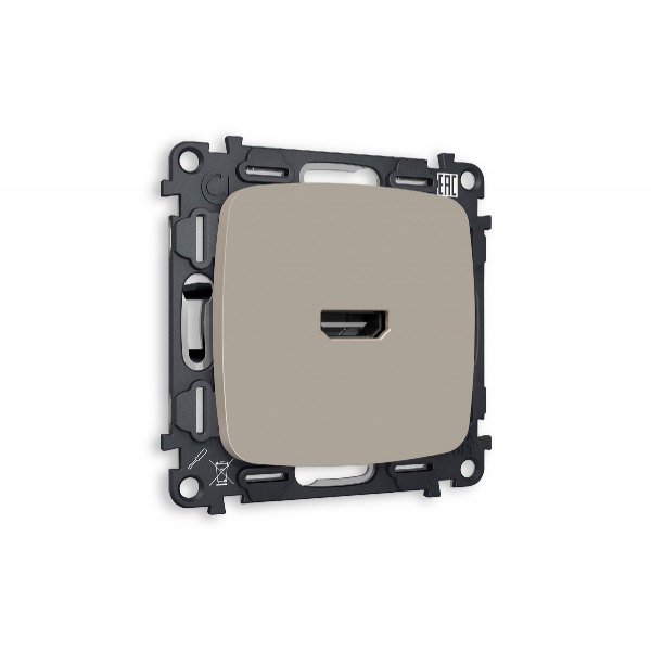 Комплект механизма розетки HDMI 2.0 40V/500MO 2.0GHz 5-18Gbit/s Ambrella Volt Omega MO374010 Комплект механизма розетки HDMI 2.0 40V/500MO 2.0GHz 5-18Gbit/s Ambrella Volt Omega MO374010