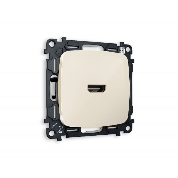 Комплект механизма розетки HDMI 2.0 40V/500mA 2.0GHz 5-18Gbit/s Ambrella Volt Omega MO314010 Комплект механизма розетки HDMI 2.0 40V/500mA 2.0GHz 5-18Gbit/s Ambrella Volt Omega MO314010