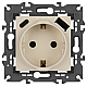 Розетка со шторками с USB type-A+C Эра Elegance 14-4108-02 Б0067725