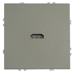 Розетка HDMI 2.0 Type A (механизм) Stekker Эмили RST00-5118-09 антрацит soft touch 50168