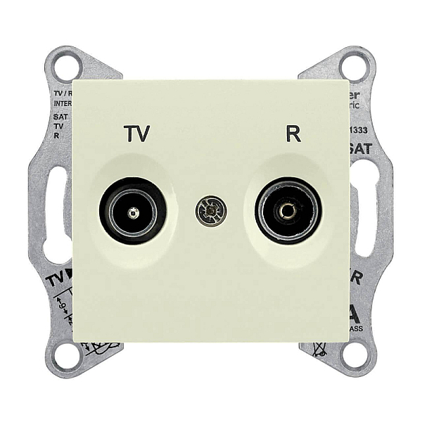Розетка TV/R оконечная Schneider Electric Sedna 1dB SDN3301647