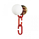 Бра Loft IT Chain 10128W Red