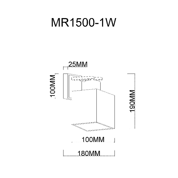 Бра MyFar Eileen MR1500-1W
