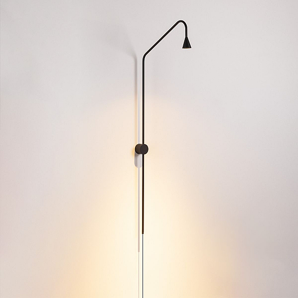 Бра Arlight SP-RINAR-WALL-5W Warm3000 (BK, 36 deg, 230V) (IP20 Металл) 059589