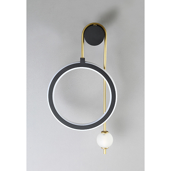 Бра Crystal Lux Corida AP25W Led Black/Gold