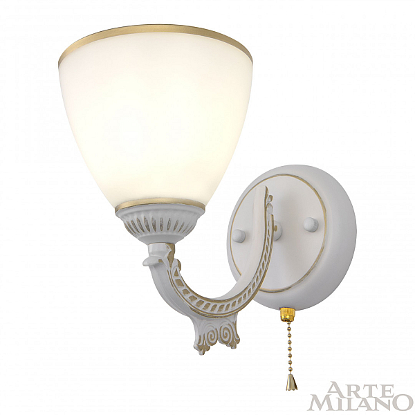 Бра Arte Milano 342837/1W WT+G