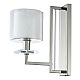 Бра Crystal Lux Nicolas AP1 Nickel/White