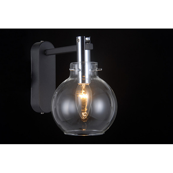Бра Natali Kovaltseva SPHERE 81021-1W MATT BLACK