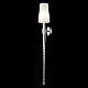 Бра Crystal Lux LUMINOUS AP1 CHROME