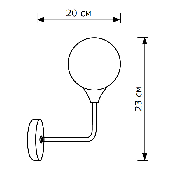 Бра LightHall Vivari LH012140