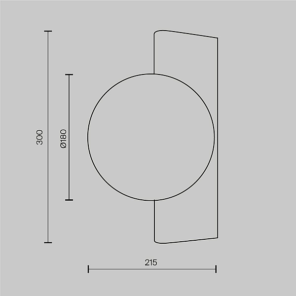 Бра Maytoni Avant-garde MOD324WL-01CH