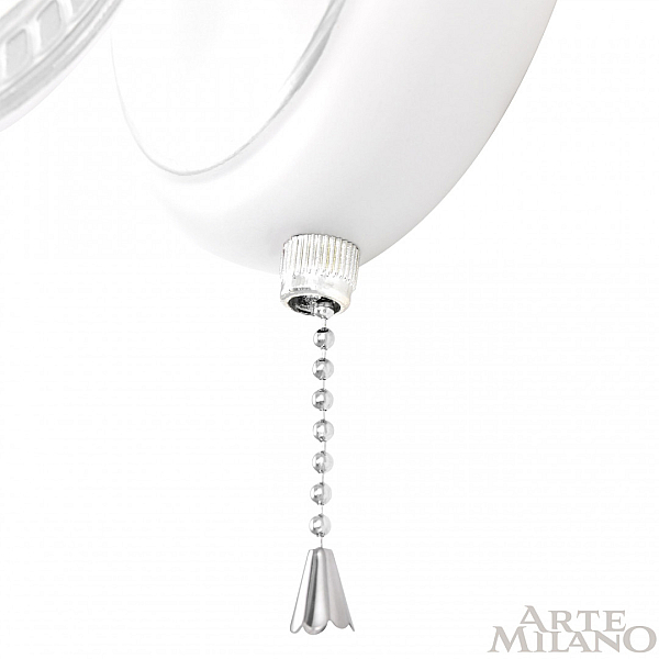 Бра Arte Milano 342837/1W WT+SL