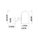 Бра Arte Lamp CASSEL A5454AP-1PB