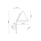 Бра TK Lighting 11089 CONO BEIGE a070965