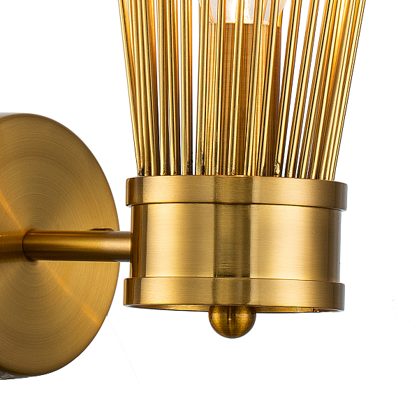 Бра Delight Collection Romeo KM1239W-1 brass