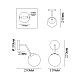 Бра MyFar Solve MR1321-1W