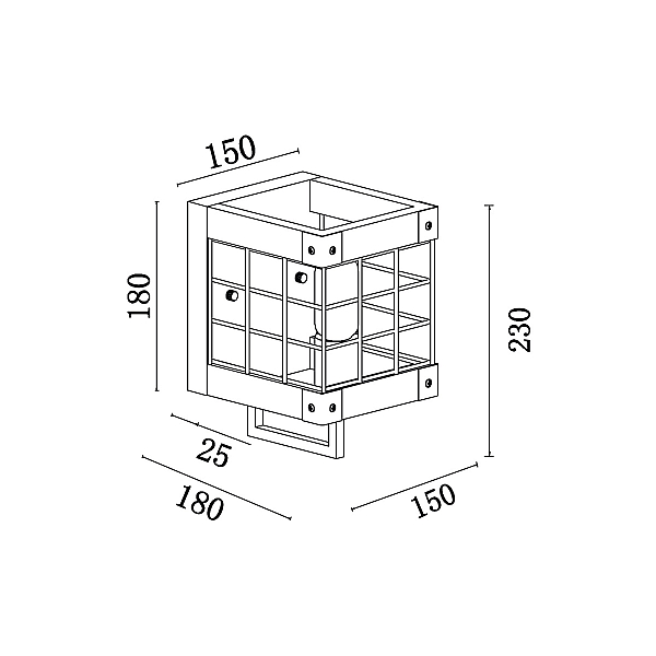 Бра Vele Luce Lucca VL6062W01