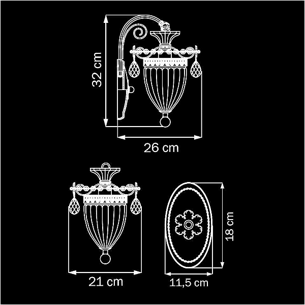 Бра Lightstar Schon 790611