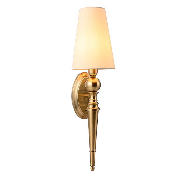 Бра Crystal Per AP1 Brass/Beige