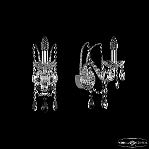 Бра Bohemia Ivele Crystal 1411B/1/160 Ni