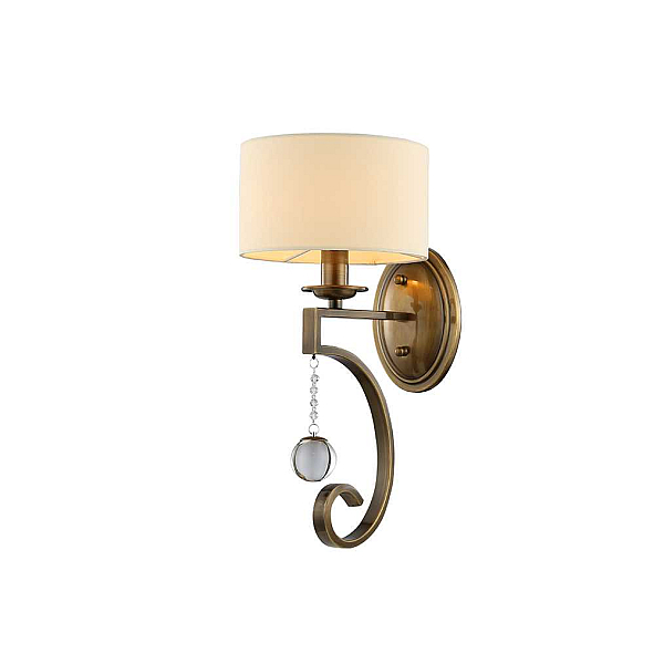 Бра NEWPORT 31301/A black brass