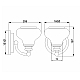 Бра Hinkley HK-AINSLEY1-BATH-BB