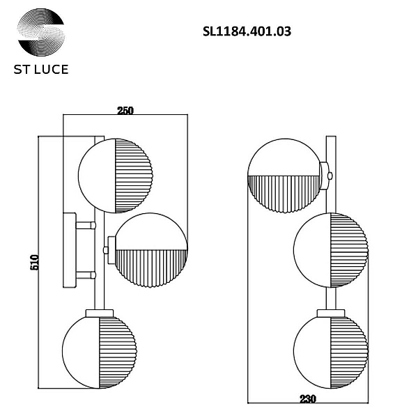Бра ST Luce Todo SL1184.401.03