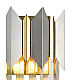 Бра Natali Kovaltseva QUEEN 79006/2W BRASS SILVER