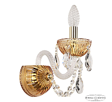 Бра Bohemia Ivele Crystal 5402B/1/141 G Amber/M-1G